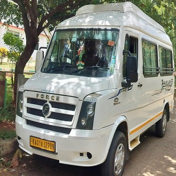 Luxury 12 seater Tempo Traveller in Bangalore