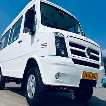 Luxury traveller for rent Bangalore airport 