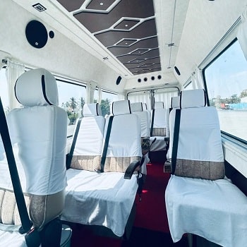 Luxury tempo traveller for rent in bangalore airport price