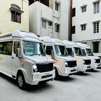 Luxury Tempo Traveller in Bangalore outstation