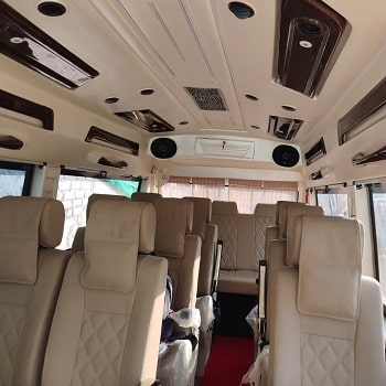 luxury-tempo-traveller-9-seater rental bangalore airport contact number