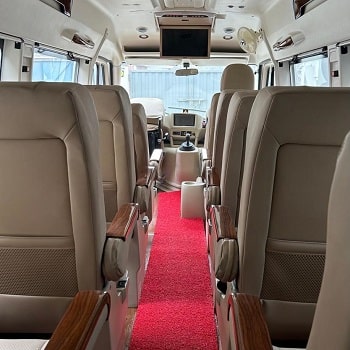 10 seater Maharaja Tempo Traveller Bangalore