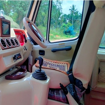 9 seater Maharaja  luxury Tempo Traveller Bangalore