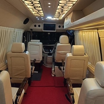 maharaja tempo traveller bangalore price