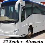 Travels office to rentals in Bangalore along with 21 seater minibus