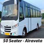 Travels office to rentals in Bangalore along with 50 seater bus