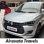 Travels office to rentals in Bangalore along with swift dzire